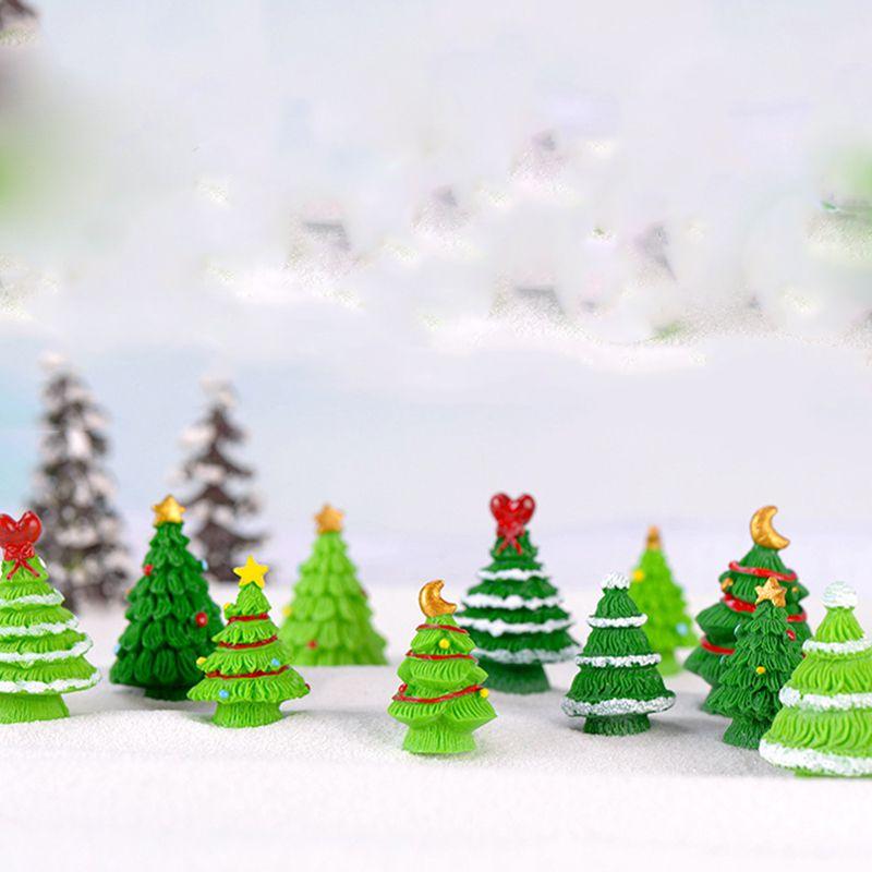 Charming Mini Christmas Tree Ornament For Unique Micro Landscape Decoration