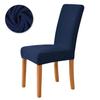 Polar Fleece Dining Chair Covers Stretch Removable Washable Chair Slipcover Big Elastic Chair Cover For Dining Room Home Decor