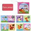 Montessori Busy Book for Toddlers, Activity Books for Airplane Car, Sensory Travel Toys, Preschool Learning Toys For Boy & Girl