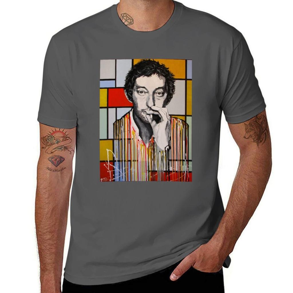 Serge Gainsbourg Classique TShirt Stain Resistant Casual Tee