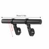 Aluminum Alloy Bike Handlebar Extender 30cm Double Clamp Bicycle Handlebar Bracket Lightweight for 25.4/31.8 mm Handlebar