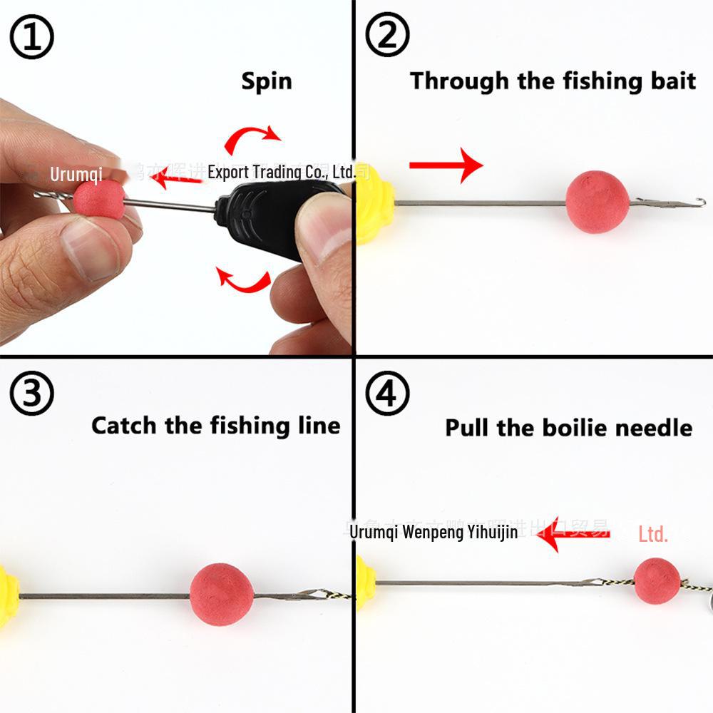Stainless Steel Fishing Needle Set for Carp Fishing