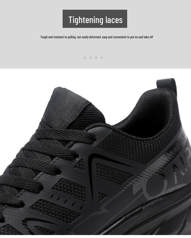Men's 2025 Autumn/Winter Soft Sole Non-Slip Running Shoes - Fashionable, Wear-Resistant Casual Outdoor Sports Footwear