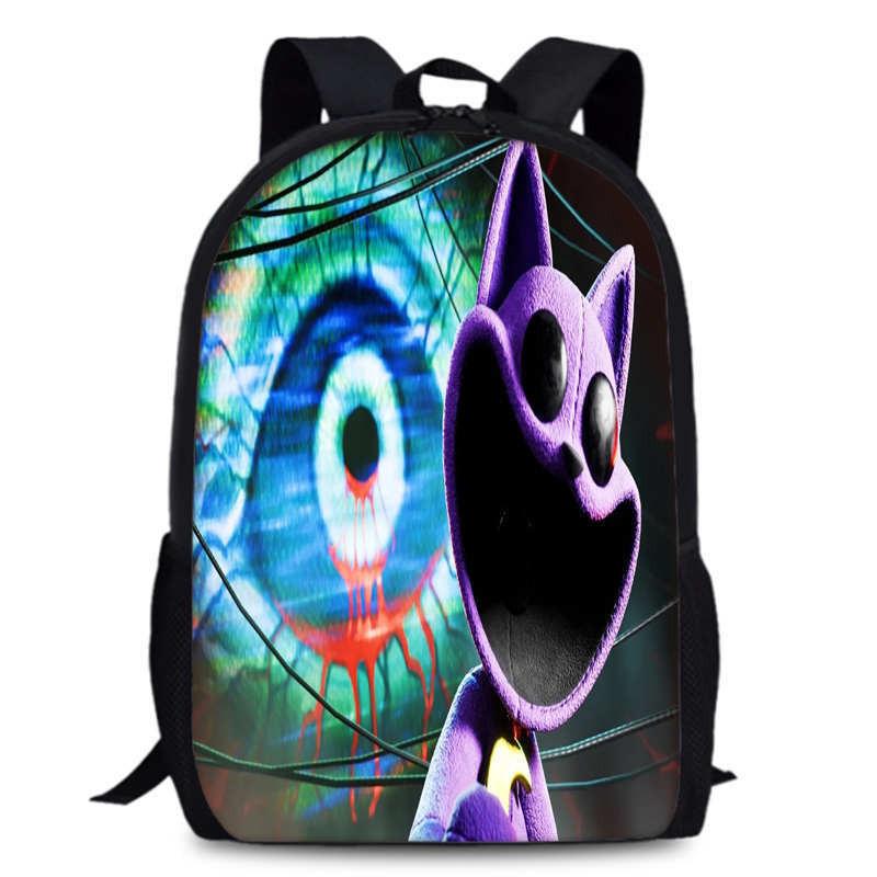 Chapter Poppy Playtime 4 Durable Bookbag 15in Laptop Anime Backpack Oxford