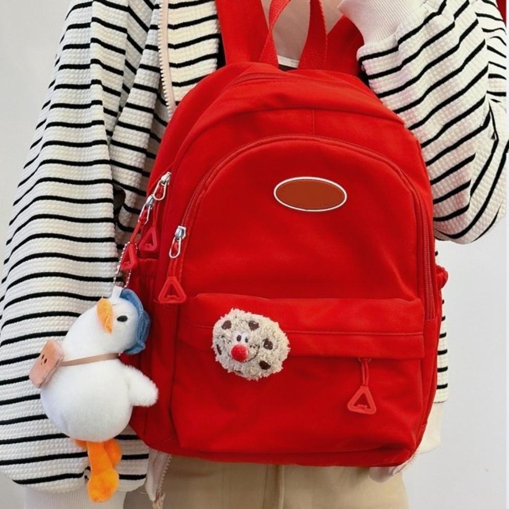 Korean Student School Backpack School Bags For Teenage Girls Cute Women's Backpack Brand Book Pack Nylon Rucksack