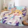 Cartoon Miss Kobayashi's Dragon Blanket Soft and Skin Friendly For Couch Bed Napping Bedspread All Seasons Comforter