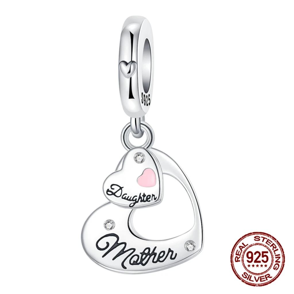 Copper Love Family Tree Cats Dogs Balloon Dangle Beads Fit Original Charms Bracelets Diy Bead Women Jewelry Making