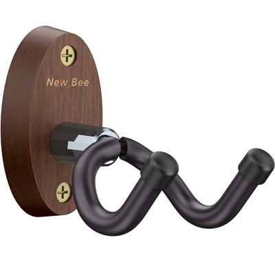 Generic Guitar Wall Hanger Black Stable GH-01