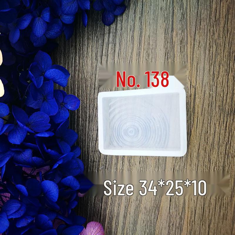 Poppy Lake Ripple Pendant Silicone Mold for DIY Epoxy Resin Jewelry