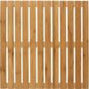 Shower Mat - WENKO - Square Bamboo - Non-slip - 50 X 50 Cm - Eco-friendly