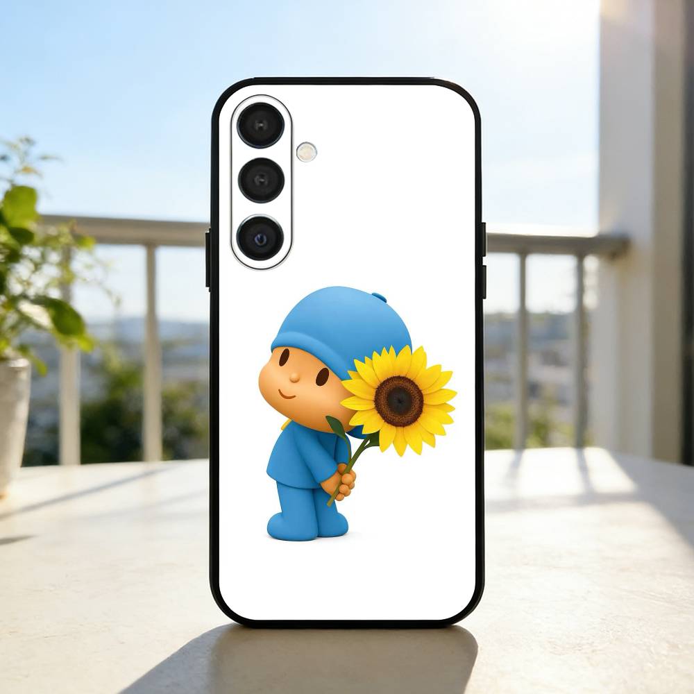 SÜSSE P-Pocoy-o Handyhülle Für Samsung  A73,A21s,A22,A31,A32,A52,A53,A71,A80,Weiche Schwarze Hülle