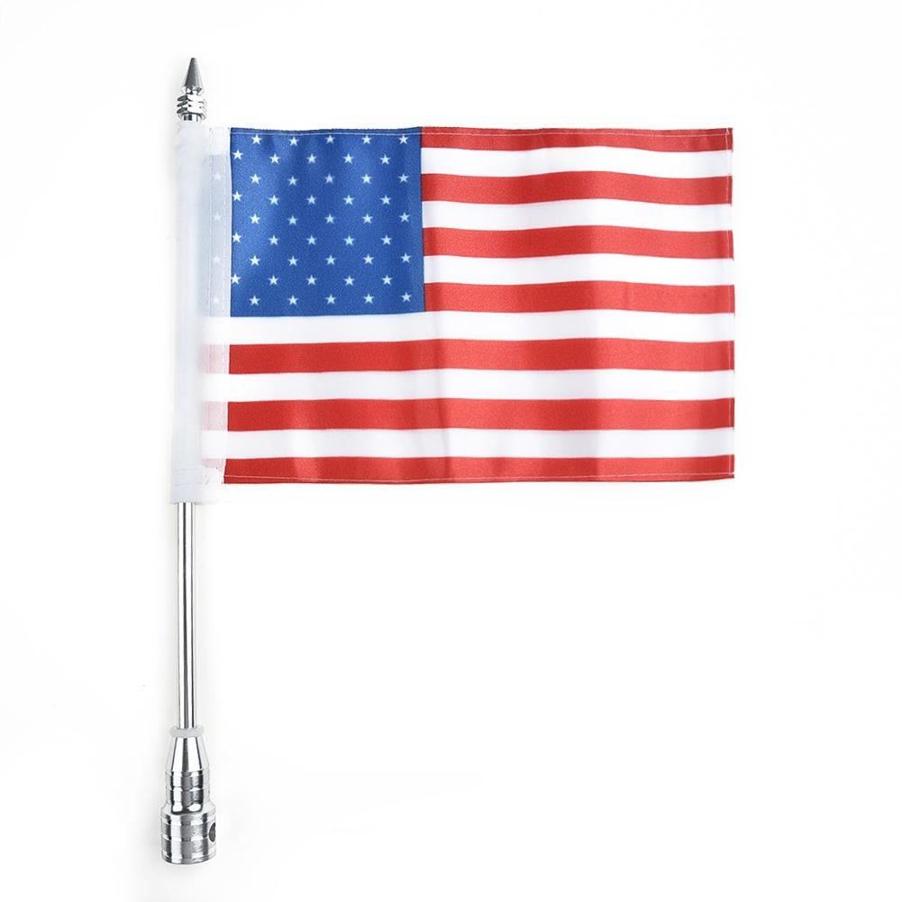 Flagpole Luggage 475268 Polyester Galvanized Steel Rack Mount For Honda