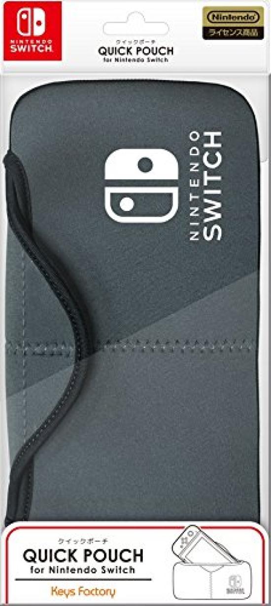 

Licensed QUICK POUCH for Nintendo Switch Gray [Nintendo Product] серый