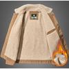 Jackets Padded Warm Loose Parka Coat Corduroy Short Jacket Man Solid Zip Windbreaker Winter Men's Loose