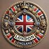 Vintage London Metal Wall Art Timeless Home Office Bar Kitchen Decor