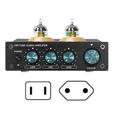 HiFi Sound Preamplifier Vacuum Tube Amplifiers Buffers Treble Bass Adjustment Preamp Sound Amplifiers Bile Tube Preamp