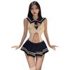 School Girl Hot Uniform Kawaii Deep V Bodysuit Japanese Erotic Sexy Lingerie Student Cosplay Costumes Porno Party Bar Temptation