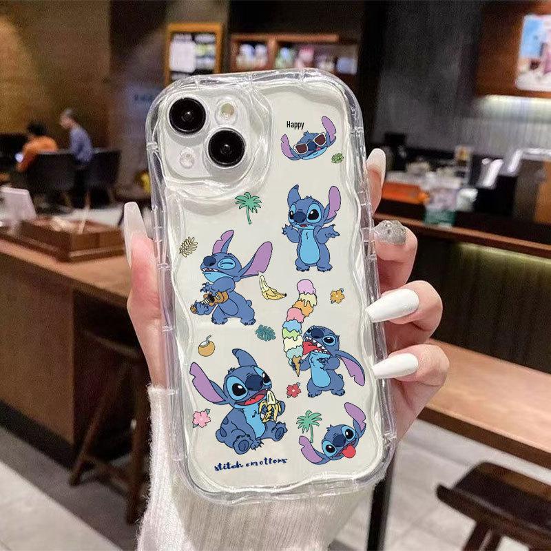 Lilo & Stitch Cartoon Phone Case for iPhone 13, 14 Pro, 15 Pro Max, 16 Pro Max, 17