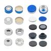 10ml/20ml Headspace Vial Caps, 20x3mm Aluminum Septa for Agilent Shimadzu Autosamplers