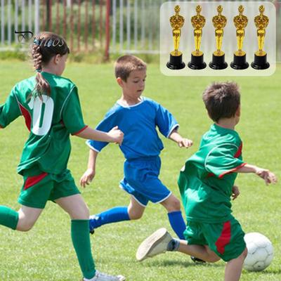 6 bucăți Trofee pentru Premiul de Aur Statui Evenimente Sport Trofee asemănătoare Oscarului DIY Base marcabilă Premii de recunoaștere a designului clasic