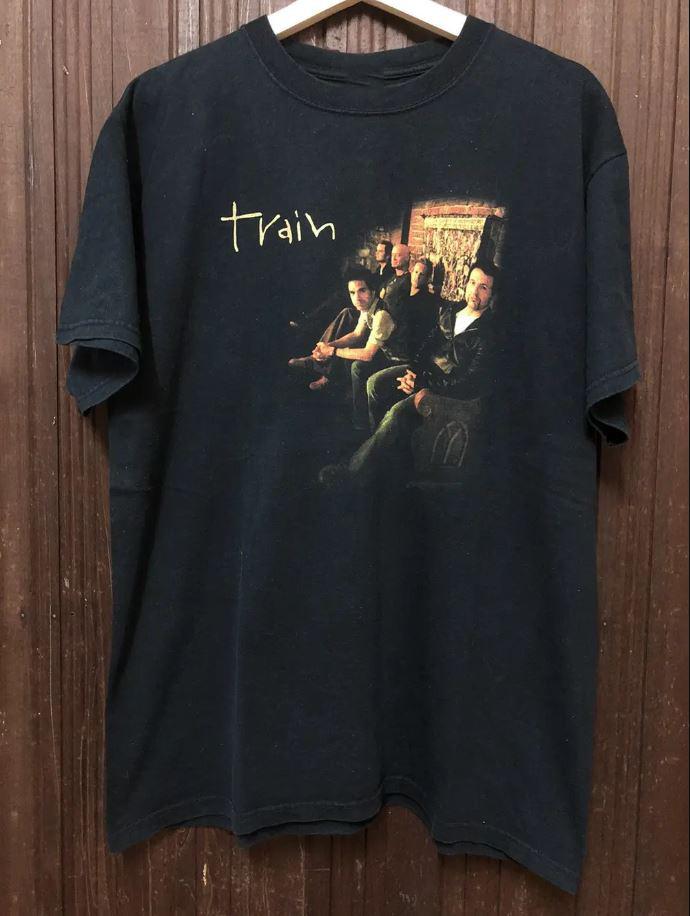 Train Band North American Tour Cotton Unisex T-Shirt All Size Unisex T-Shirt S