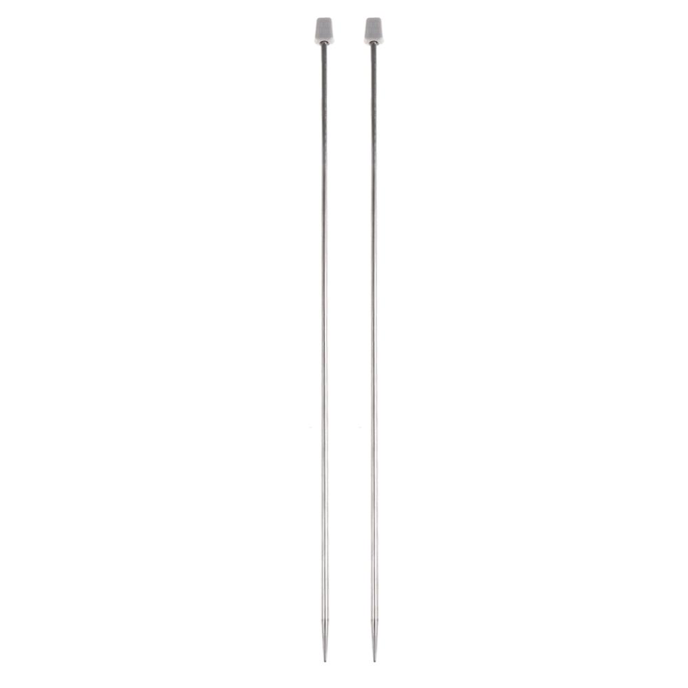 Accessories DIY Sweater Weave Knitting Tools Crochet Hooks Metal Crochet Straight Knitting Needles