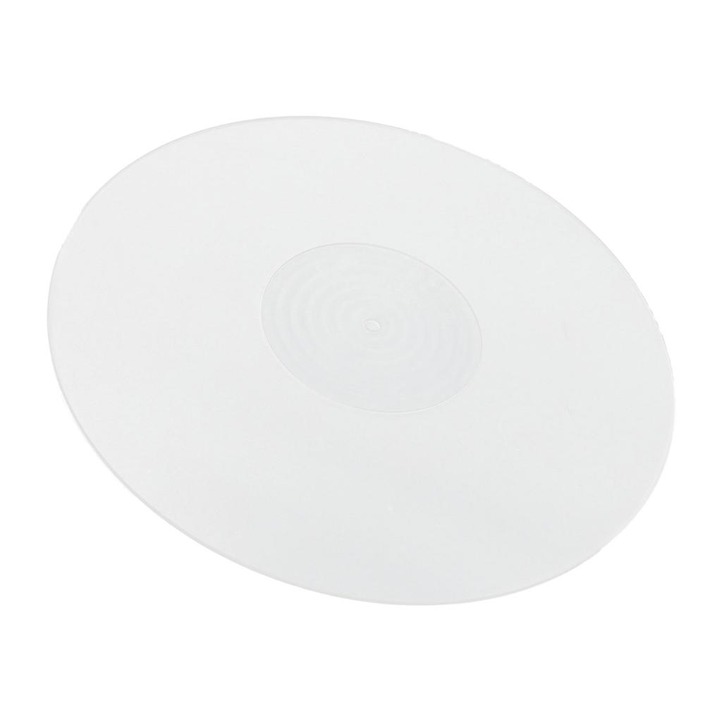 Record Turntable Pad Anti Static Acrylic Improve Sound Quality Professional Turntable Slipmat for 12 Inch Record