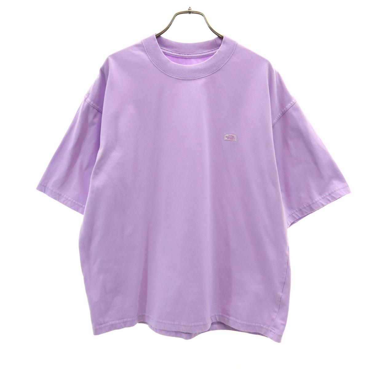 

THE NORTH FACE Short sleeve T-shirt M Purple Outdoors Women Used