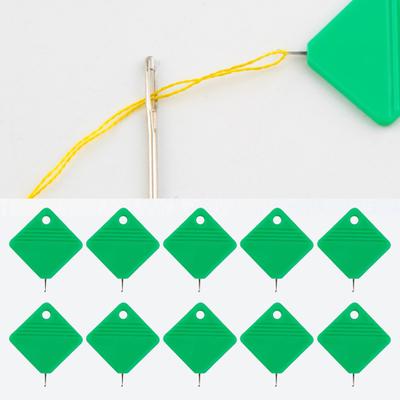 10 Pcs Needle Threader Lightweight Needle Threader Tool for Hand Sewing Portable Easy To Use Needle Threaders for Elderly Sewing Enthusiasts