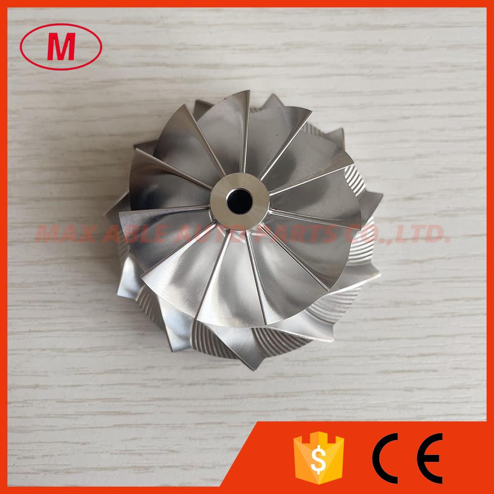 GT15-25 50.20/65.00mm 11+0 Blades 702549-0008HF V1 High Performance Turbo Aluminum 2618/milling/billet Compressor Wheel