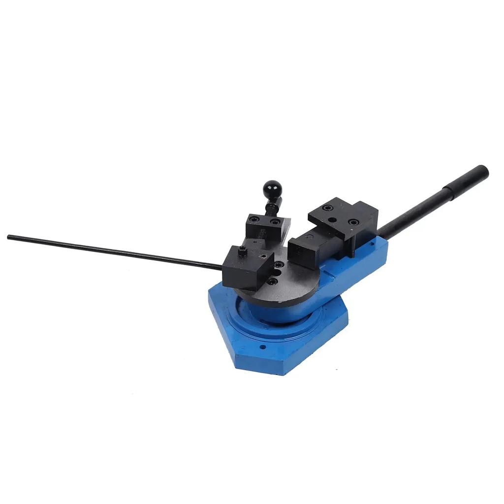 Manual Metal Scroll Bender Tool SBG-40 Flat Round Square Bar Bending 30x8mm Capacity with 2 Molds