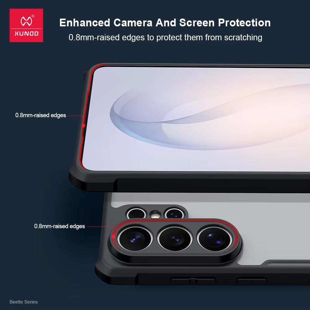 For Samsung Galaxy S26 Ultra S26 Plus S26+ Case XUNDD Casing Transparent Back Cover Airbag Shockproof Bumper Protective Cases