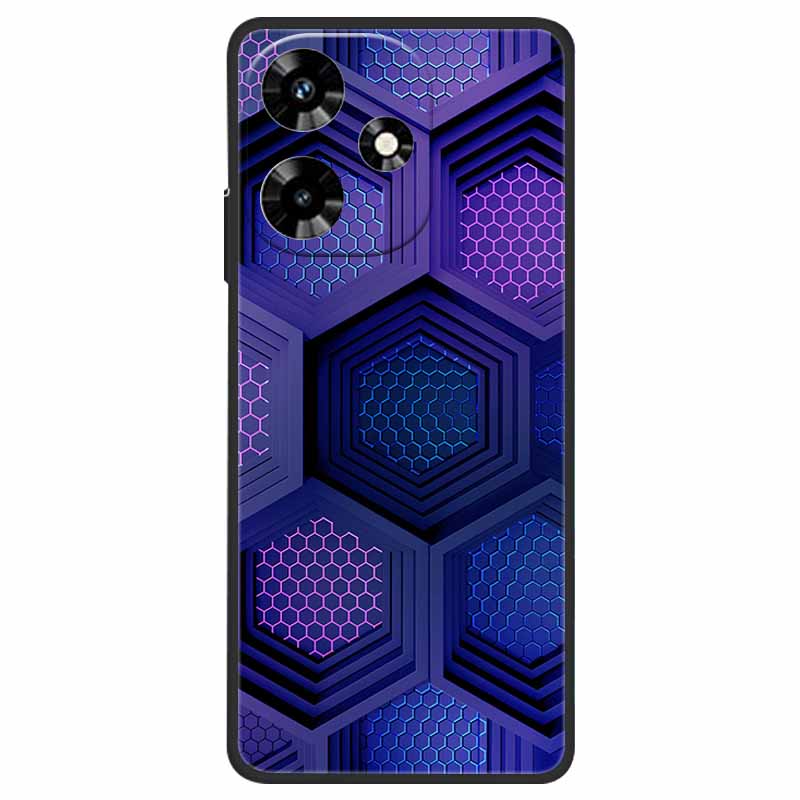 For Infinix Hot 30 Case Shockproof Soft Silicone TPU Phone Cover For Infinix Hot 30 4G 5G X6831 Back Cases Cute Cartoon Fundas