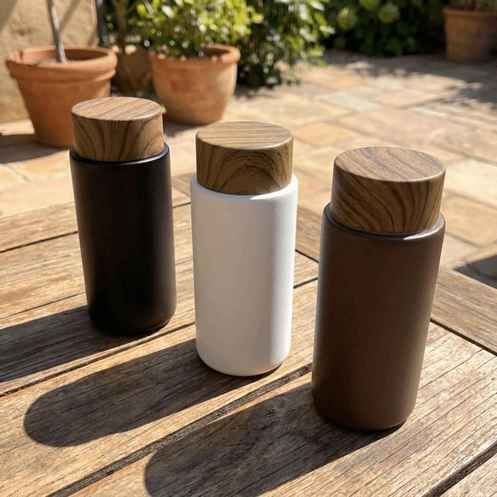 Mini Stainless Steel Thermos Mug Leak-Proof Tea Brewing Cup Drinkware Thermal Water Bottle Outdoor