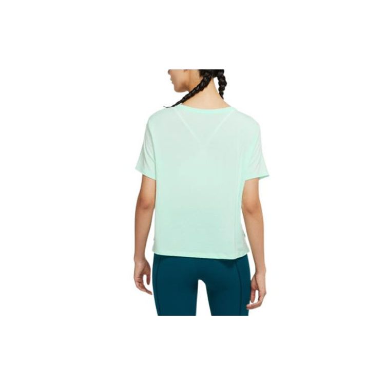 Nike Solid Color Loose Short Sleeve T-Shirt Women tops Green DM7026-379