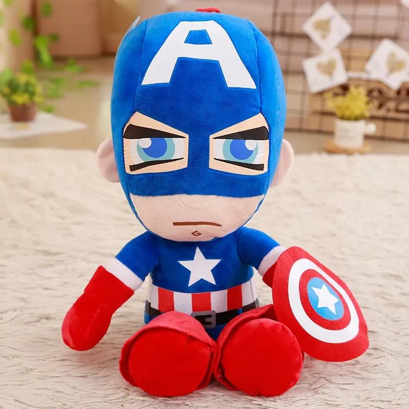 Large Cartoon Superhero Plush Toys Cute Stuffed Dolls Soft Action Figure Gifts For Kids Boys Girls