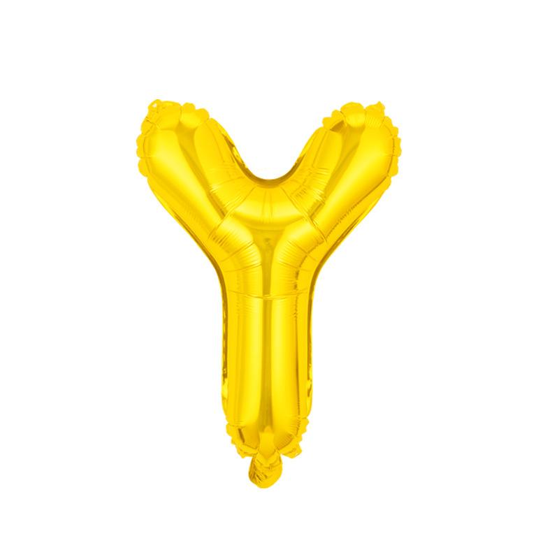 Skinny 32-Inch Rose Gold Letter Balloon Birthday Party Decoration Aluminum Film Balloon Silver Gold Helium Floating In The Air