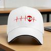 Libanon Hartbeat Flag Baseball Cap  Outdoor Sports Adjustable Hip Hop Hats Classic Baseball Caps