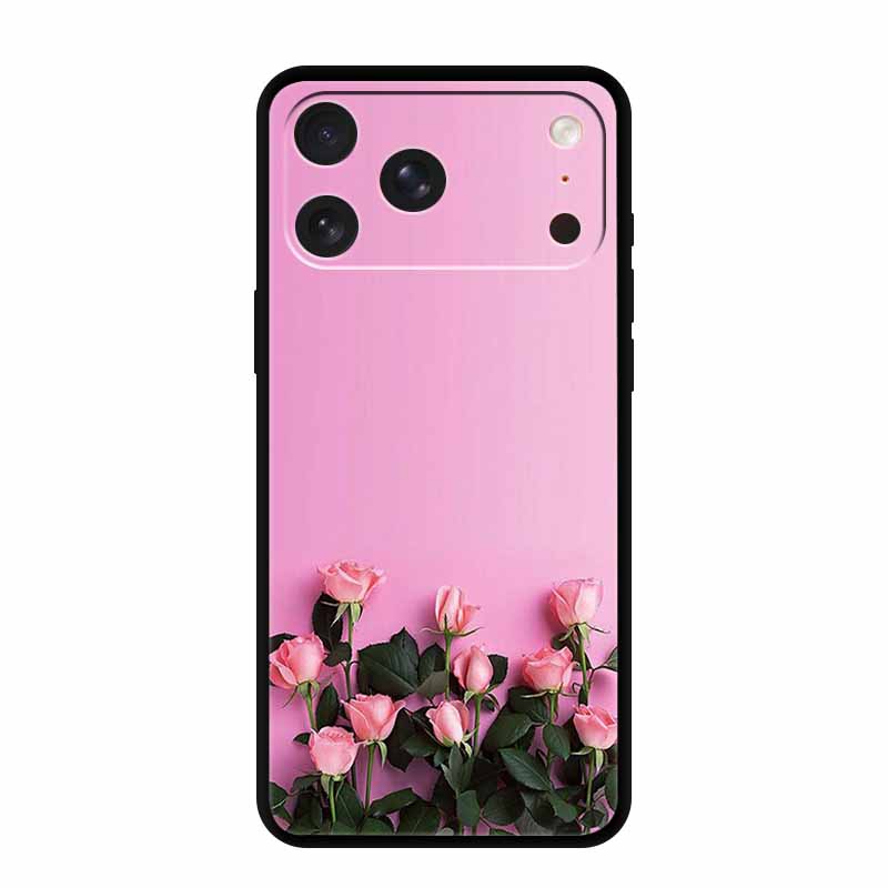Color Case For iPhone 16 Pro Max 15 plus 17 14 pro 16e 17 Air Fashion Back Gradient Funda Shockproof Silicone Soft Phone Cover
