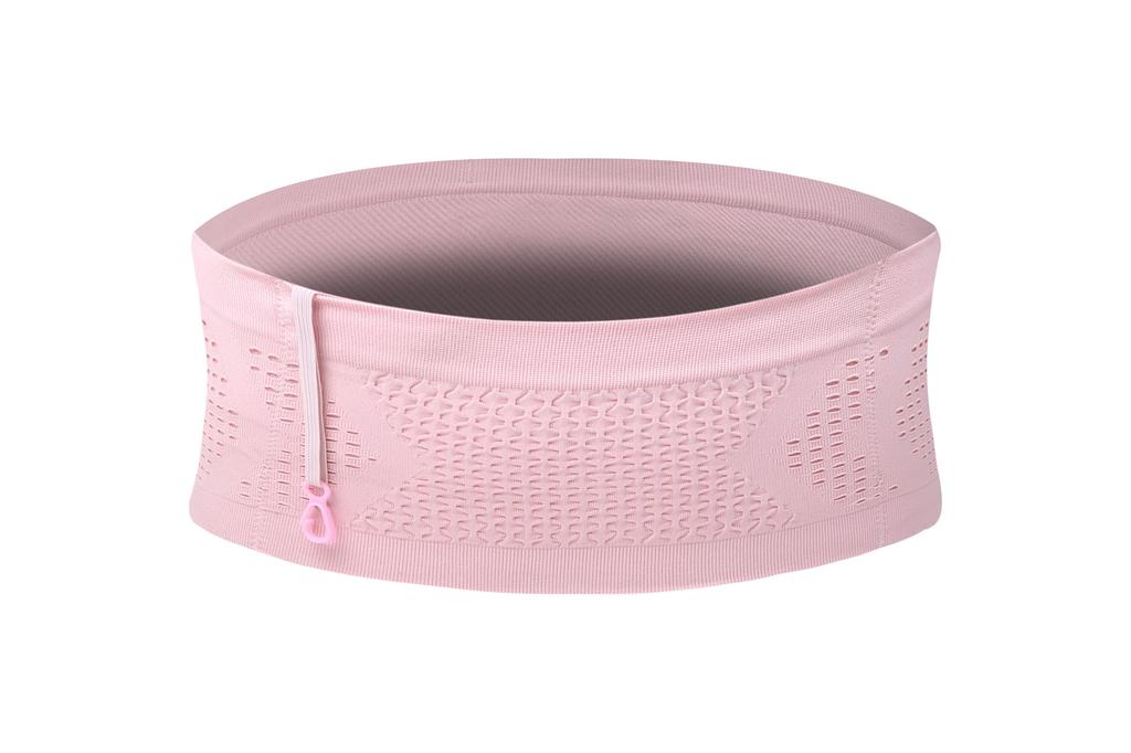 by Japan National Team LifeSprint Running Stable and Machine Washable [Recommended Athletes] Pouch/Belt, Fit, Ultra-Lightweight, Compact, (L, Pink)