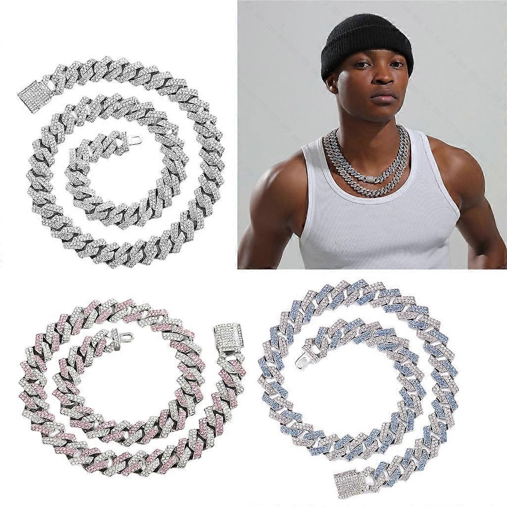 YIEMEEN Luxurious Cuban Chain Necklace Accessory Hip Hop Culture Accessory