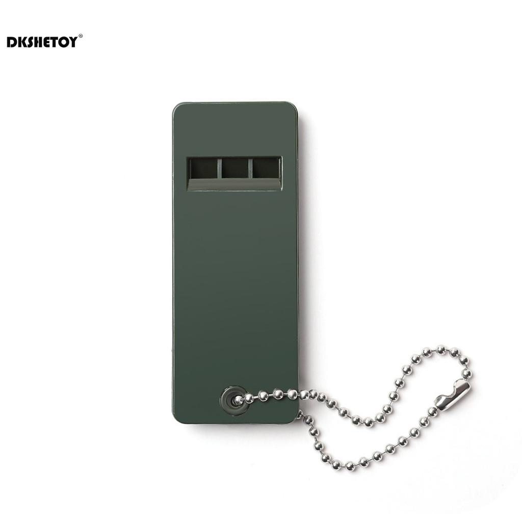 New Emergency Whistles for outdoor Camping rescue Keychain Triple Frequency Portable Plastic Whistle Boating Camping Hiking tool