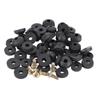 58 Pcs Faucet Washers with Brass Screws Faucet Washers Repair Kit Flat and Beveled O-ring for Kitchen Tap Or Bathroom Sink Leak