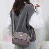 Multi-pocket Middle-aged Mother's Bag Zipper Women Oxford Messenger Bag  Female