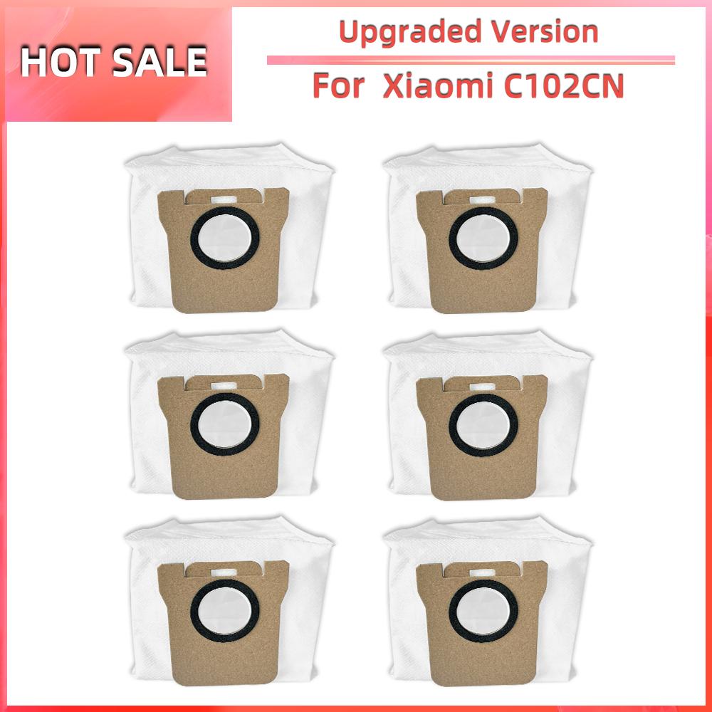 Compatible for Xiaomi C102CN Robot Cleaner  Replacement Main Side Brush Hepa Filter Mop Pad Dust Bag Spare Parts Accessories