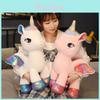 Joli Jouet en Peluche Licorne Arc-en-ciel Pour Enfants Poupée en Peluche Douce et Mignonne Cadeau