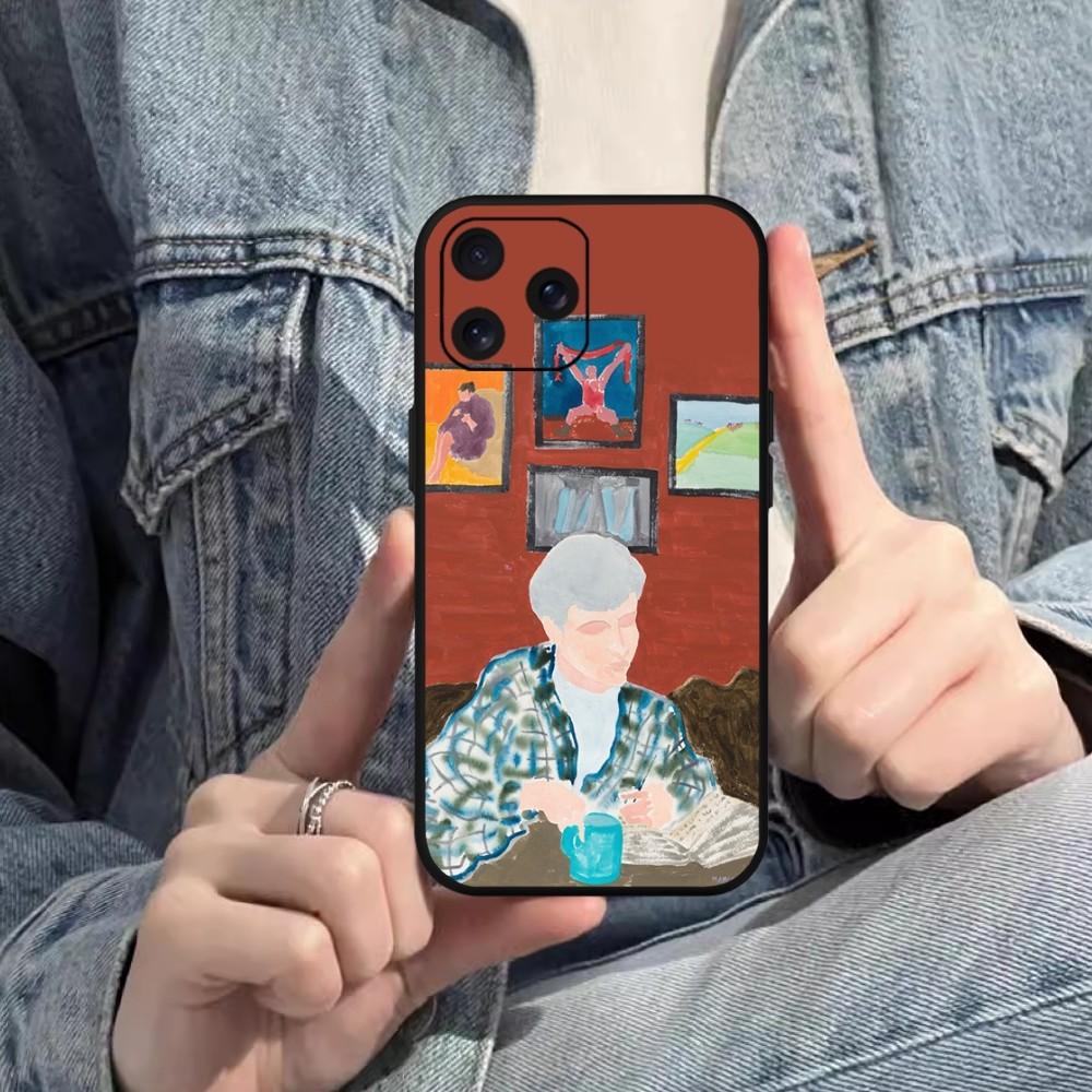 March Avery Art Phone Case For Xiaomi 10 12 Poco M3 X3 Nfc Redmi 10 11S Lite Ultra 4G 5G Black Soft Shell