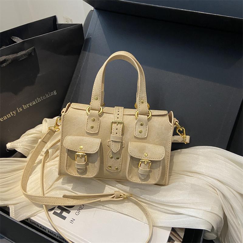 

Casual Large Capacity Women s New Double Pocket Armpit Bag Commute Single Shoulder Bag Fashion Handheld Bag with Multiple kets