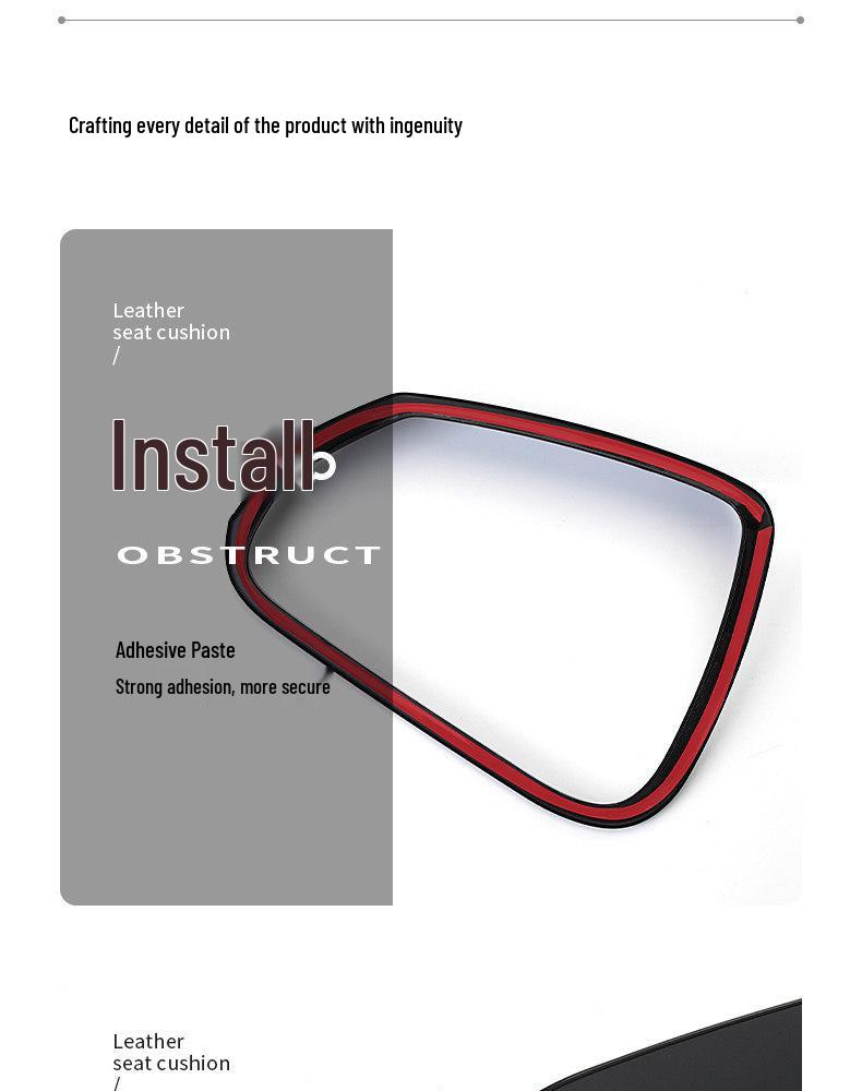 Suitable for BMW X1 X2 X3 X4 X5 7 Series Rearview Mirror Rain Shield Guard Eyebrow Frame for 3 and 5 Series Models