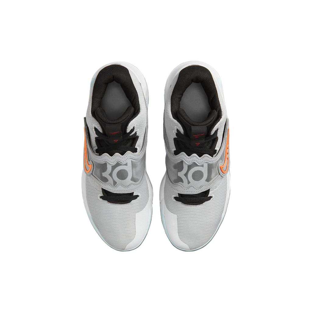 Nike KD Trey 5 X Wolfsgrau Barely Volt Unisex-Sneaker Weiß DD9538-009